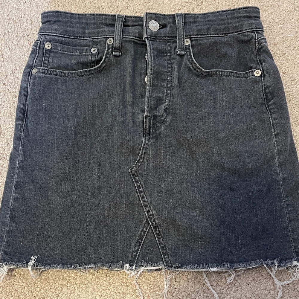 Rag & Bone Denim Mini Skirt